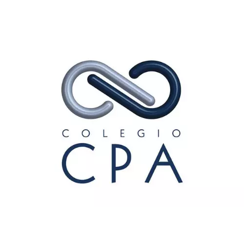 CPA School logo with link symbol